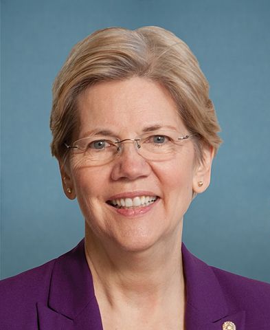 US Senator Elizabeth Warren